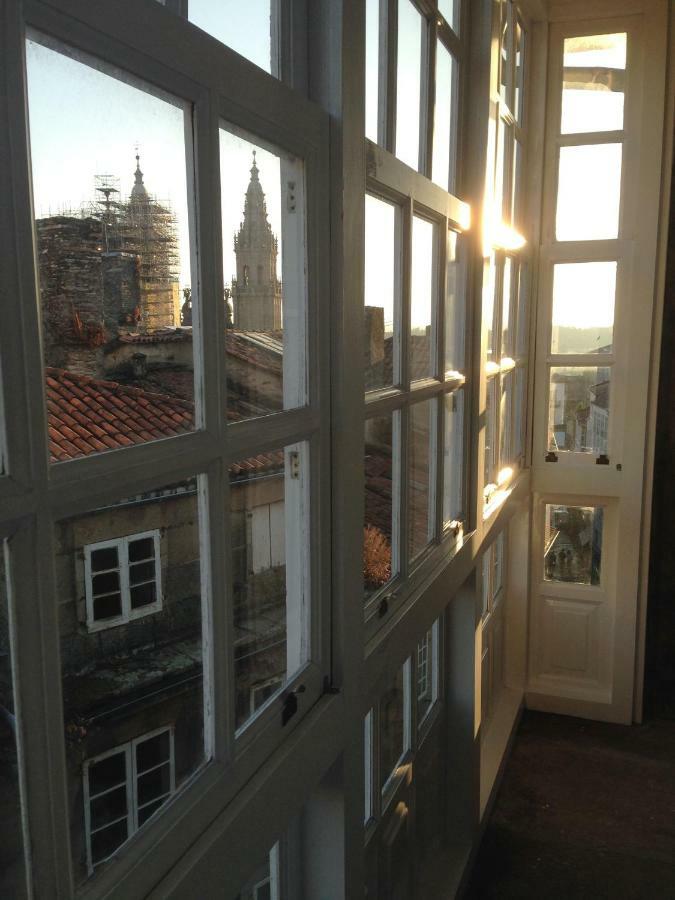 Apto. en Plaza de Cervantes Apartamento Santiago de Compostela Exterior foto