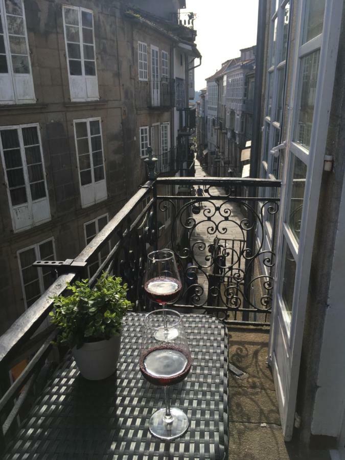 Apto. en Plaza de Cervantes Apartamento Santiago de Compostela Exterior foto